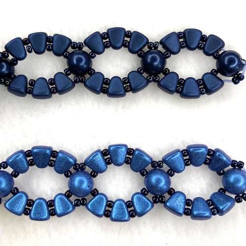 NIB bit bracelet bundle - blues bracelet making kit — DIY set with beads and instructions for creating handmade jewelry