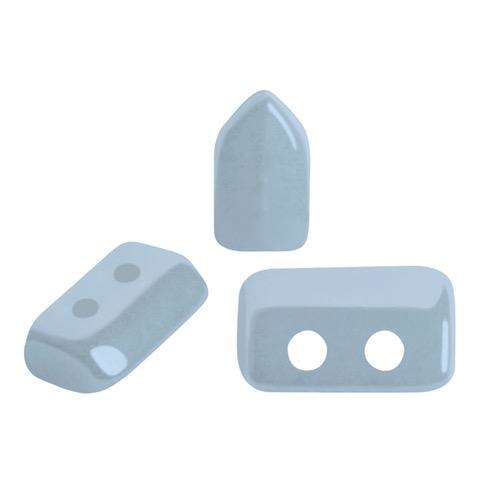 Piros Puca Beads 10g - Opaque Blue Ceramic