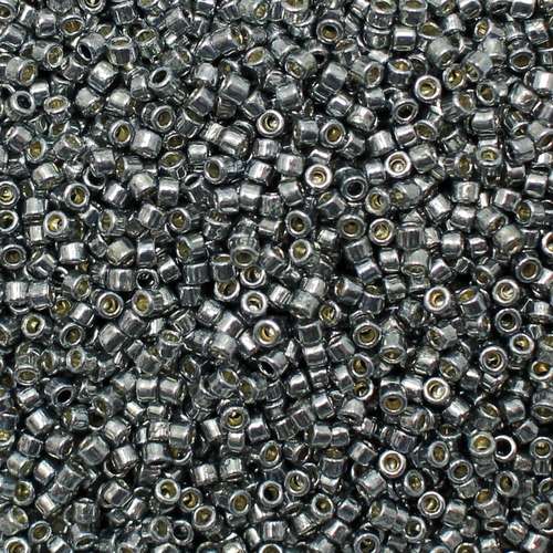 Toho Treasure Size 11 5g - PF Gal Blue Slate