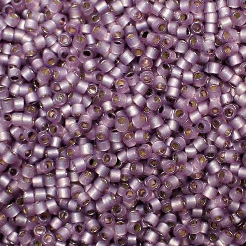 Toho Treasure Size 11 5g - PF Silver Milky Amethyst