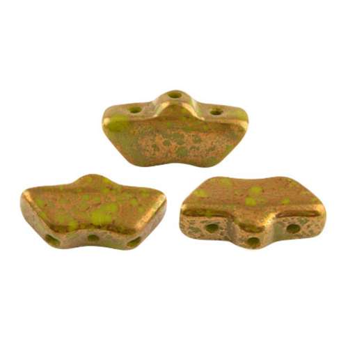Delos Puca Beads 10g - Opaque Green Bronze
