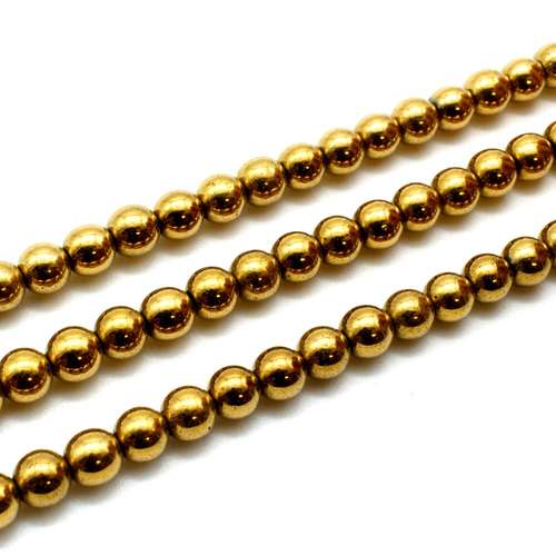 6mm hematite beads — for jewelry making, crafting, and beadwork projects