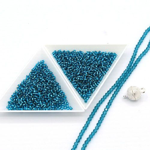 Week 46 St Petersburg Necklace - Teal