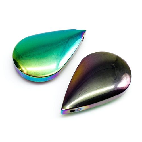 30mm hematite beads — for jewelry making, crafting, and beadwork projects
