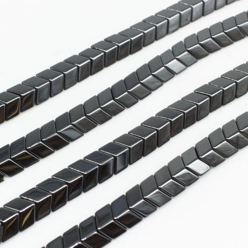 6mm hematite beads — for jewelry making, crafting, and beadwork projects