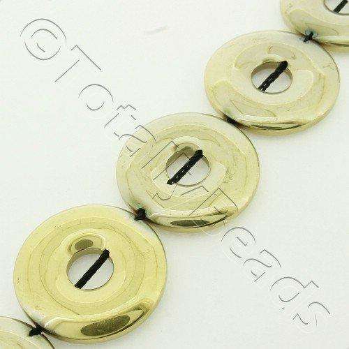 20mm hematite beads — for jewelry making, crafting, and beadwork projects