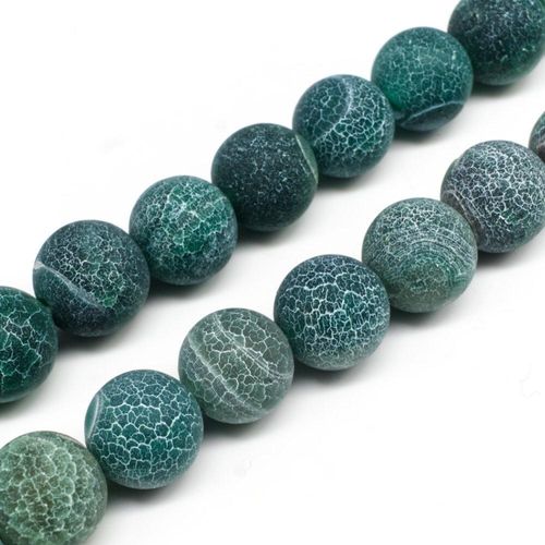 14mm resin druzy bead round green 5 beads — sparkling cabochon-style stone ideal for jewelry making, pendants, and craft designs