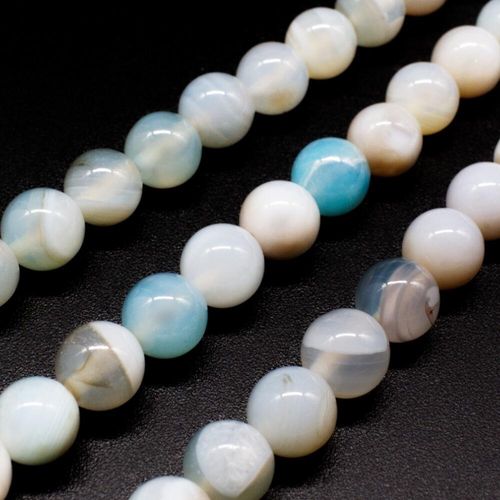 8mm resin druzy bead round 8mm light blue 15" inch — sparkling cabochon-style stone ideal for jewelry making, pendants, and craft designs