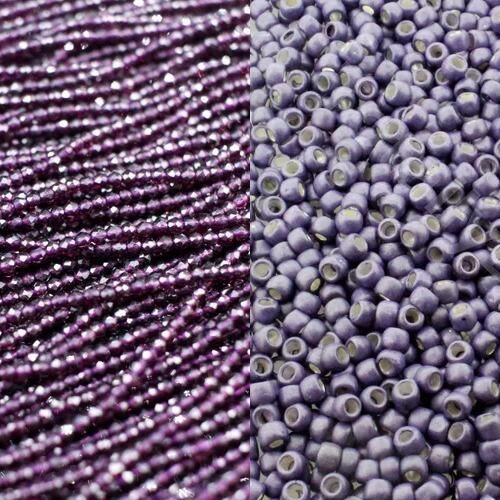 BC24 WK 5 Chenille Bracelet Frost Polaris for jewellery making