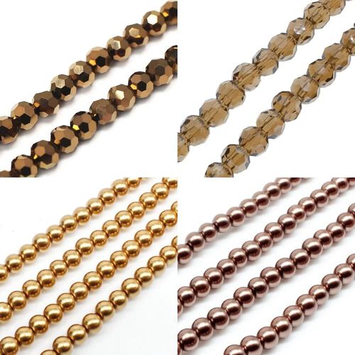 BC24 WK13 Shaggy Jewellery Earth 4mm for jewellery making