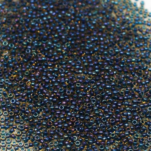 Toho Size 15 Seed Beads 10g Inside Rainbow Yellow 3mm for jewellery making