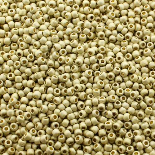 Toho Size 11 Seed Beads 10g - PF Galv Matt Aluminum