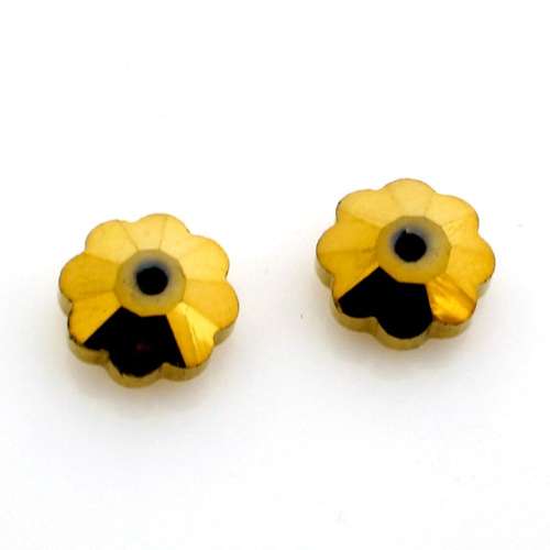 6mm resin Rivoli stone 6mm — faceted round crystal-style cabochon ideal for jewelry making, settings, and crafts