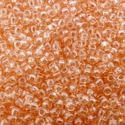 Toho Size 8 Seed Beads 10g Trans Lt Rosaline 2mm for jewellery making