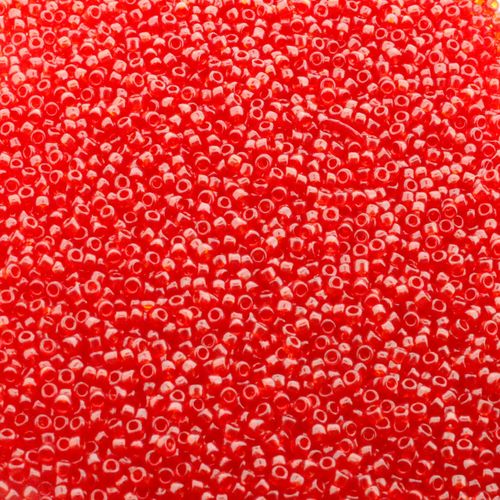 Toho Size 15 Seed Beads 10g Trans Ruby 3mm for jewellery making