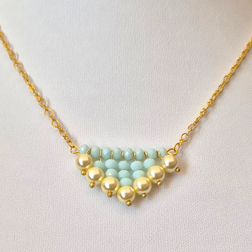 Lakota Pendant x 6 Light Aqua for jewellery making