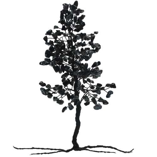 Wire & Gemstone Tree Sculpture Kit snowflake jewelry making kit — DIY set with beads and instructions for creating handmade jewelry