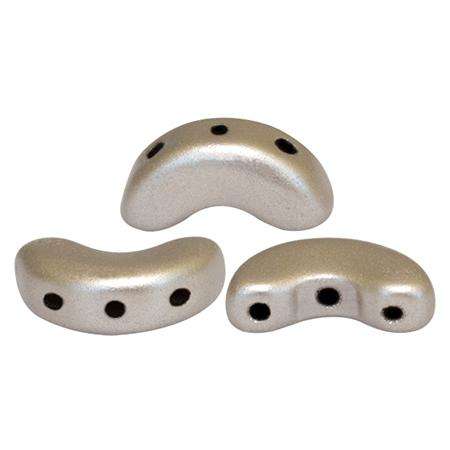 Arcos Puca Beads 10g - Metallic Mat Beige