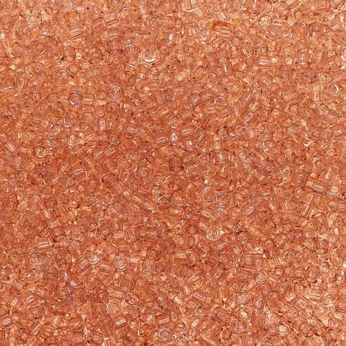 Toho Size 15 Seed Beads 10g - Transparent Rosaline