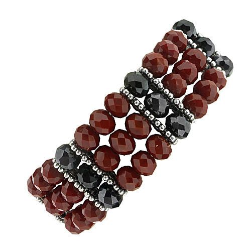 Beatrice Bracelet red bundle pack bracelet making kit — DIY set with beads and instructions for creating handmade jewelry
