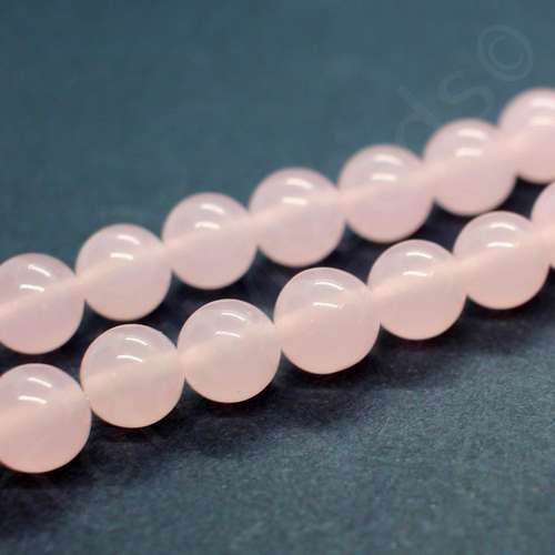 Opal Pink Round Beads - 9mm