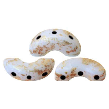 Arcos Puca Beads 10g - Opq White Splash
