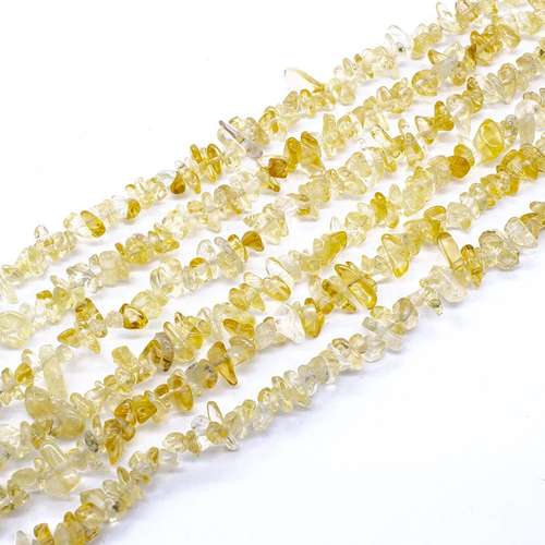 resin druzy bead citrine 32" string — sparkling cabochon-style stone ideal for jewelry making, pendants, and craft designs