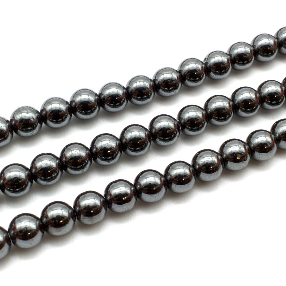 Hematite Round 8mm Craft, hobby & jewellery supplies Totally Beads