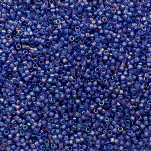 Toho Treasure Size 11 5g - Purple-Lined Lt Sapphire