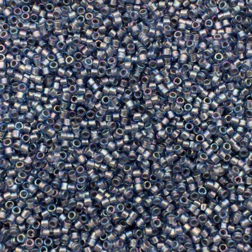 Toho Treasure Size 11 5g - Silver-Lined Montana Blue Rainbow