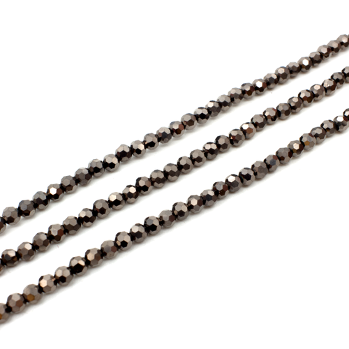 4mm crystal beads shadow — faceted for jewelry making and beadwork