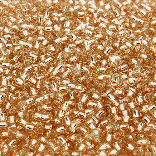 Toho Size 11 Seed Beads 10g - Silver Lined Rosaline