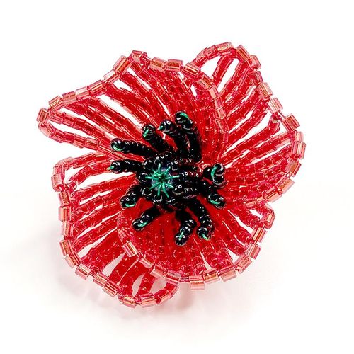 Poppy Brooch from Sarah Millsop - Makes 5