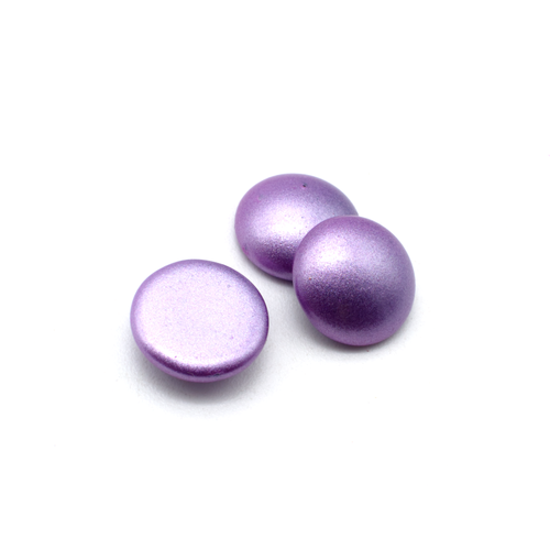 Par Puca Cabochon - 14mm - Metallic Mat Purple