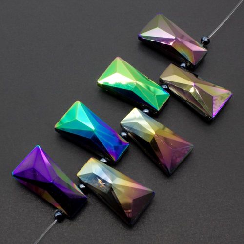 30mm crystal beads dragonfly b — faceted for jewelry making and beadwork