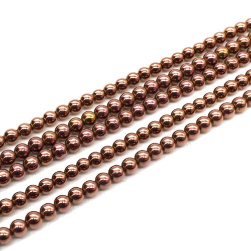 3mm hematite beads — for jewelry making, crafting, and beadwork projects