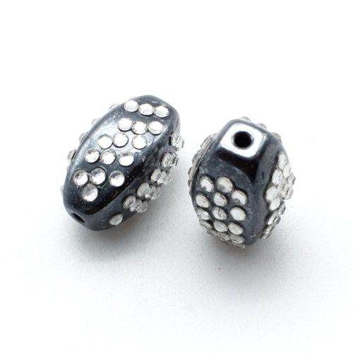 20mm hematite beads — for jewelry making, crafting, and beadwork projects