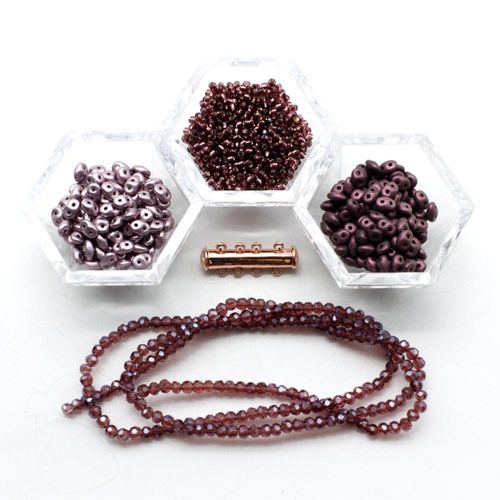 BC Week 14 2022 - Super Duo Necklace - Matt Purple