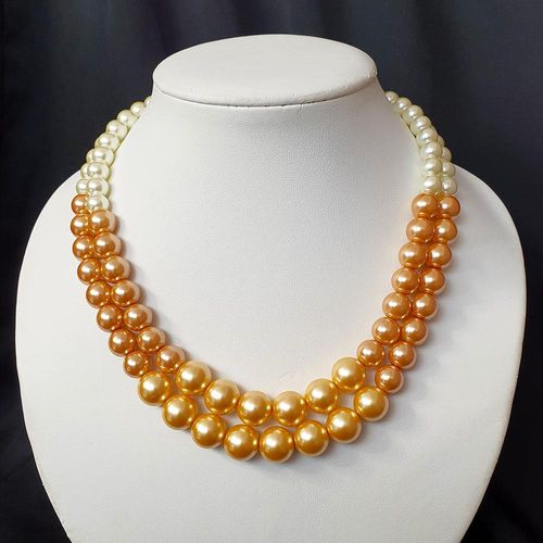 Lillian Necklace, Bracelet & Earrings gold haze bracelet making kit — DIY set with beads and instructions for creating handmade jewelry
