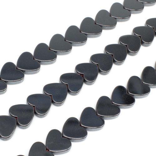 8mm hematite beads — for jewelry making, crafting, and beadwork projects