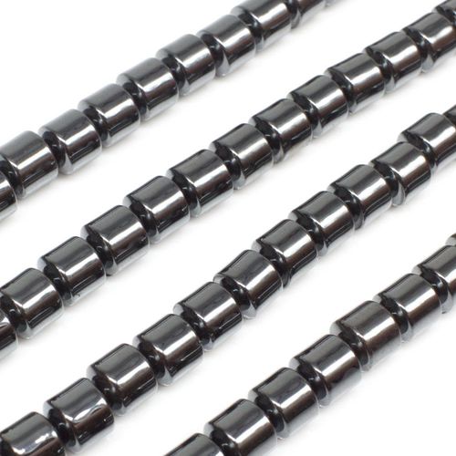 6mm hematite beads — for jewelry making, crafting, and beadwork projects