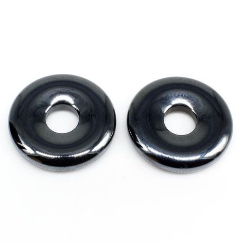 20mm hematite beads — for jewelry making, crafting, and beadwork projects