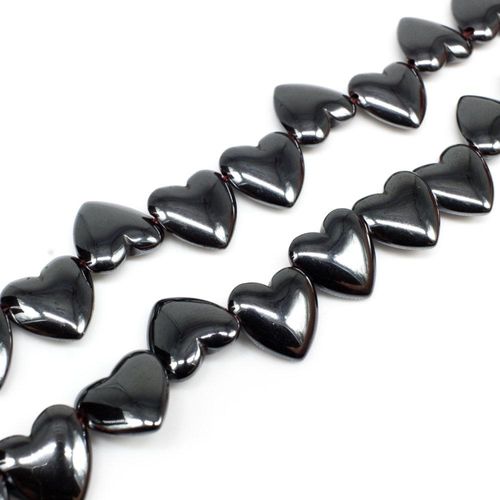 12mm hematite beads — for jewelry making, crafting, and beadwork projects