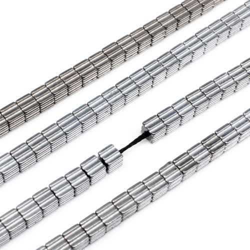 5mm hematite cube — for jewelry making, crafting, and beadwork projects