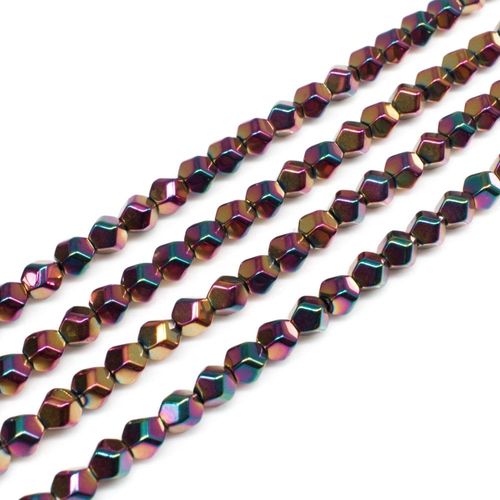 4mm hematite beads — for jewelry making, crafting, and beadwork projects