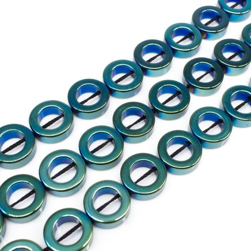 12mm hematite beads — for jewelry making, crafting, and beadwork projects
