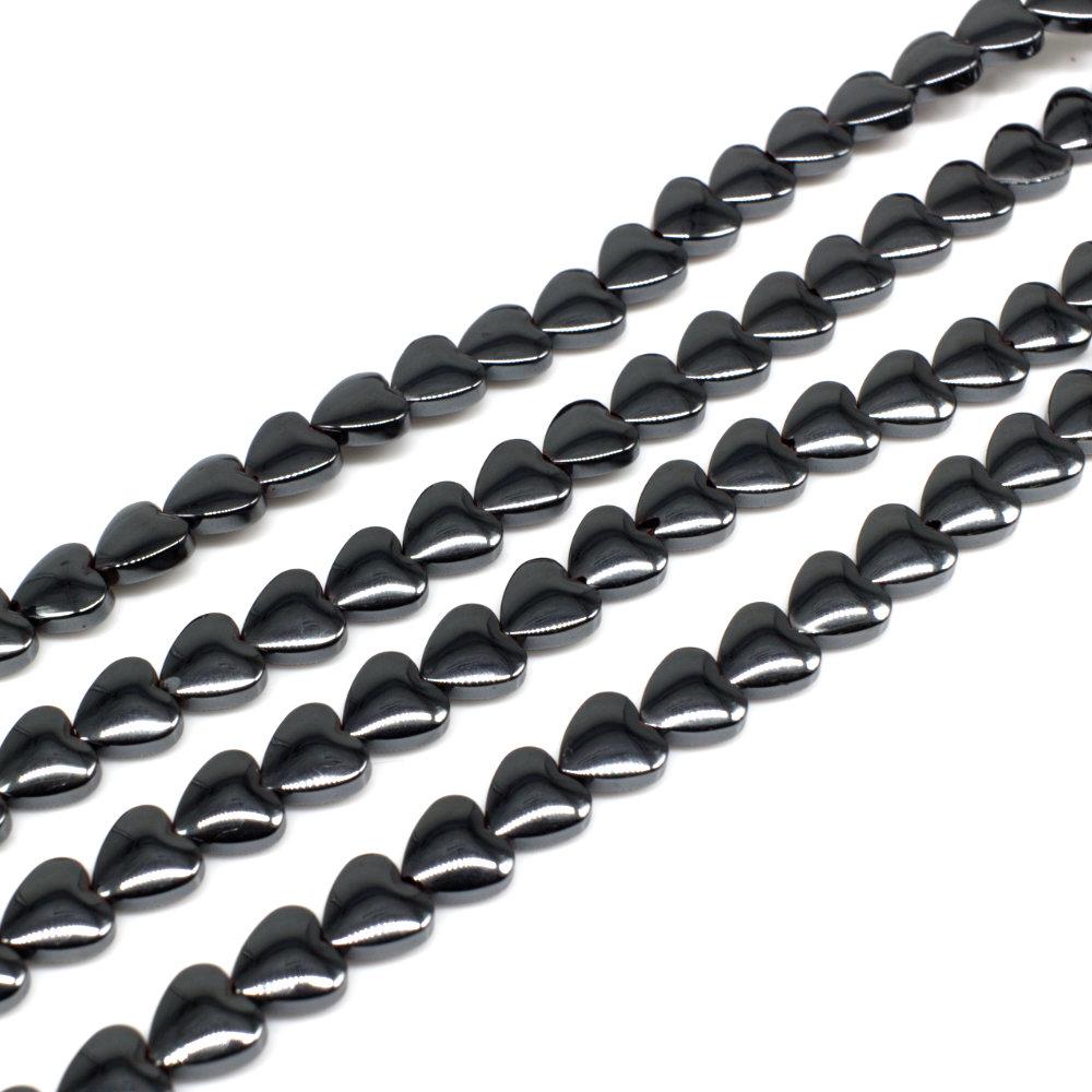 6mm hematite beads — for jewelry making, crafting, and beadwork projects