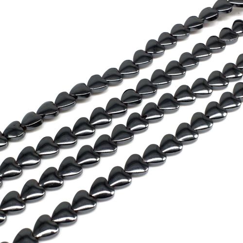 6mm hematite beads — for jewelry making, crafting, and beadwork projects