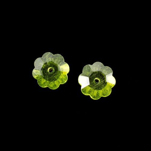 8mm resin Rivoli stone 8mm — faceted round crystal-style cabochon ideal for jewelry making, settings, and crafts