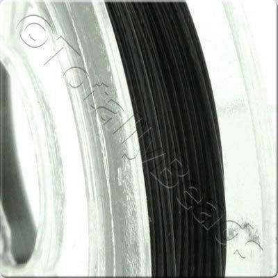 Elastic Flat Black - 0.5mm - 65m